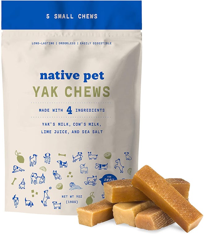 Native Pet Yak Chews for Dogs (5-Pack)