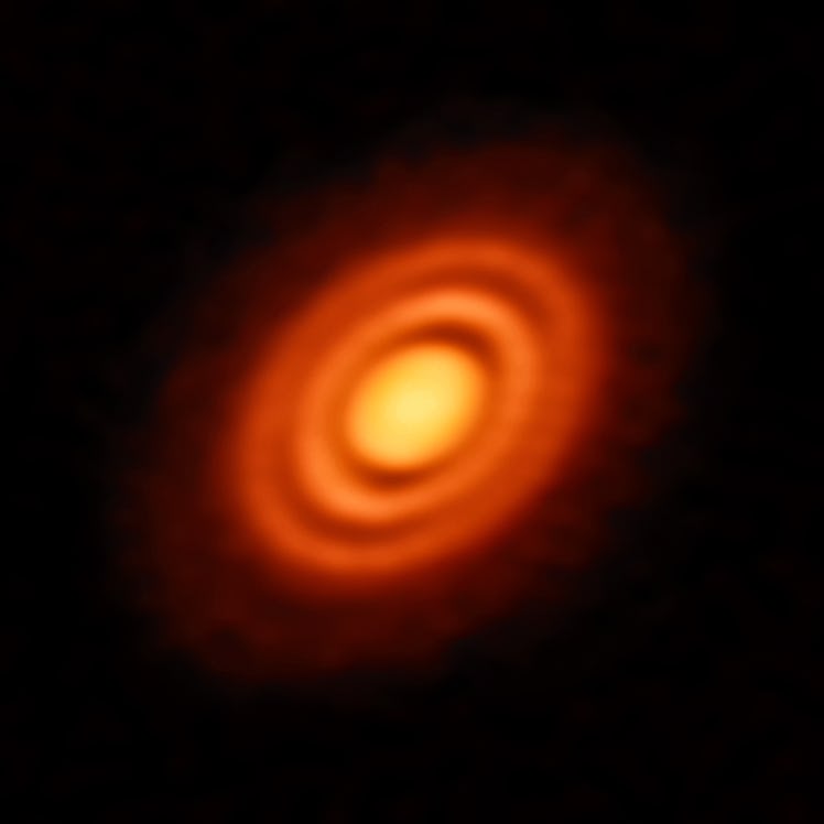 HD 163296 protoplanetary disc