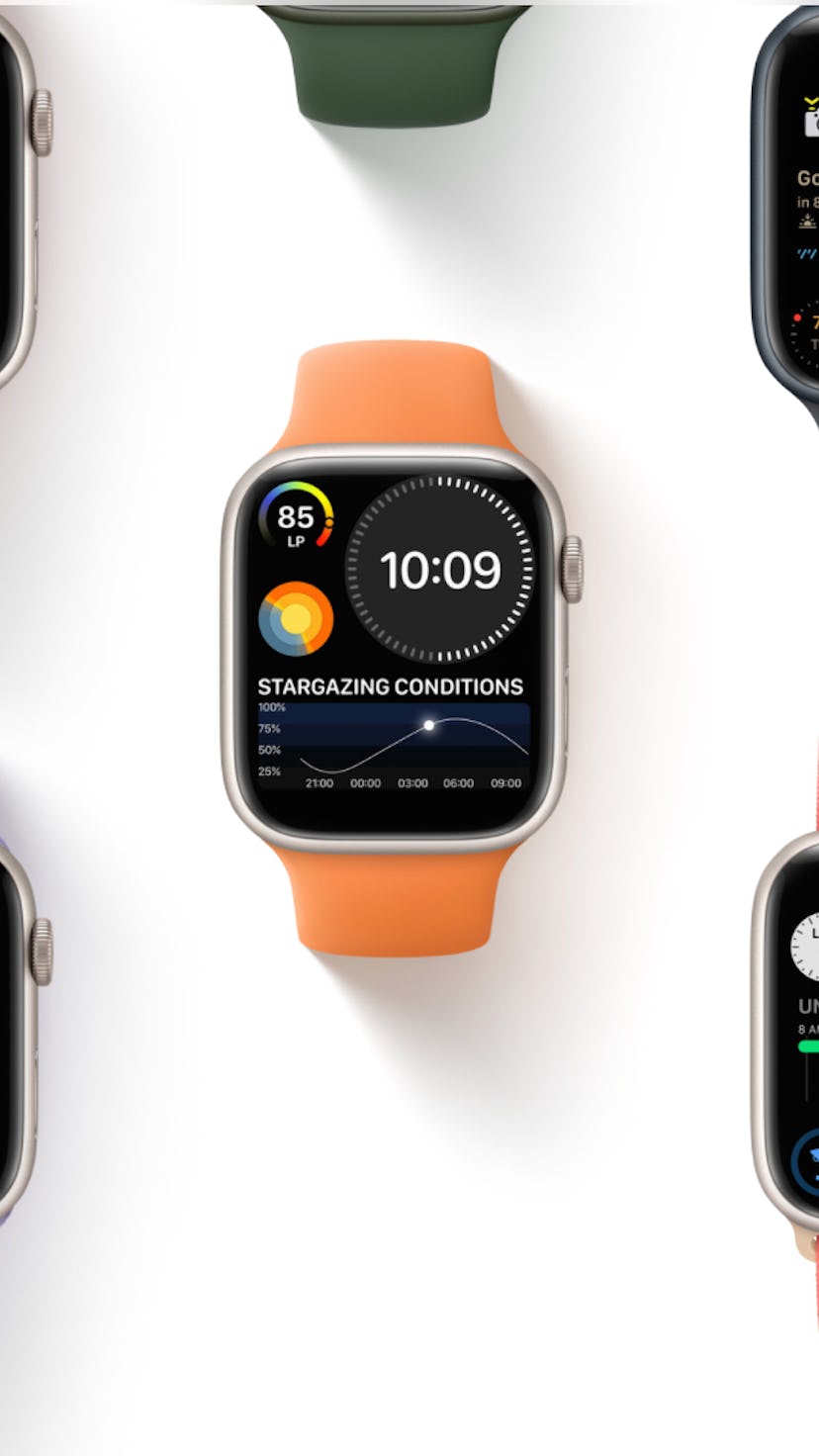 The Apple Watch series 7 has lots of new features.
