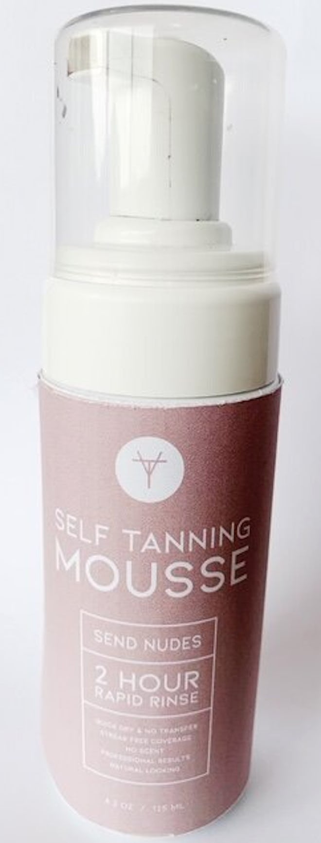 2 Hour Rapid Rinse Self-Tanning Mousse