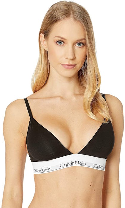 Calvin Klein Modern Cotton Lightly Lined Triangle Bralette