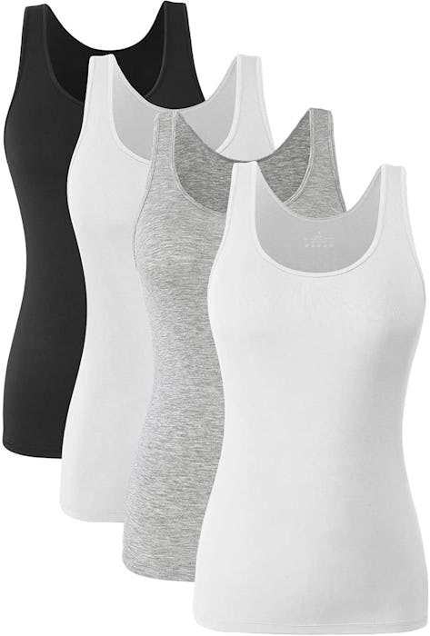 Orrpally Basic Tank Tops (4-Pack)