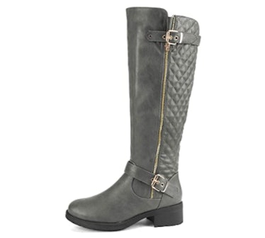 DREAM PAIRS Knee High Riding Boots (Wide-Calf)