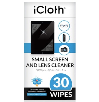 iCloth Lens Cleaning Wipes (30-Pack)
