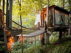 You can stay at a magic cabin on Airbnb for a one-of-a-kind getaway.