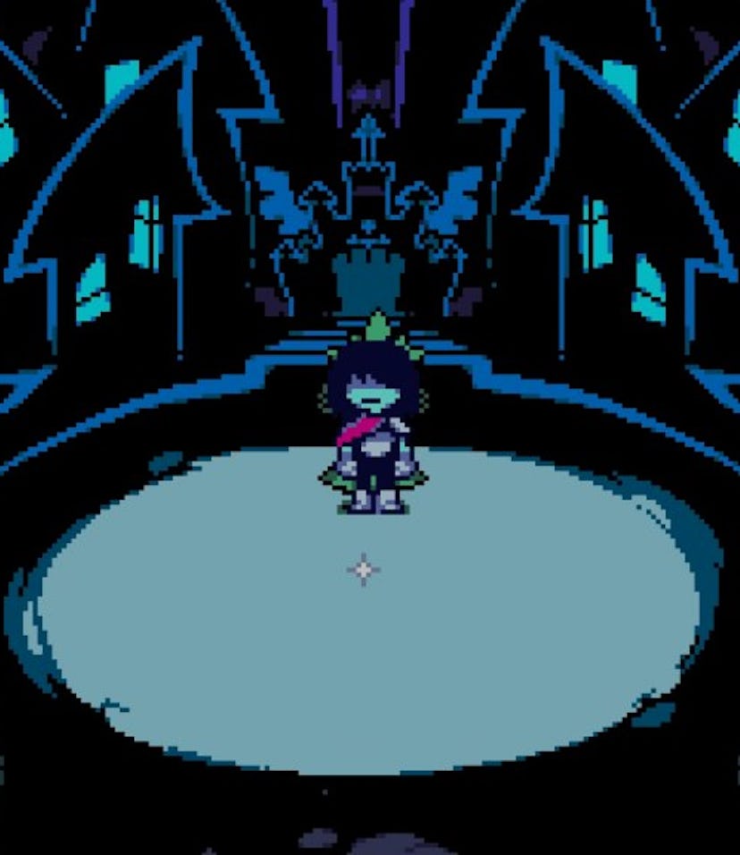 A screenshot from Deltarune Chapter 1