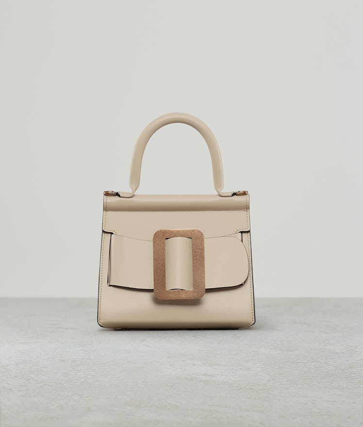 Karl 19 Gold Buckle Bag in Meringue from BOYY.