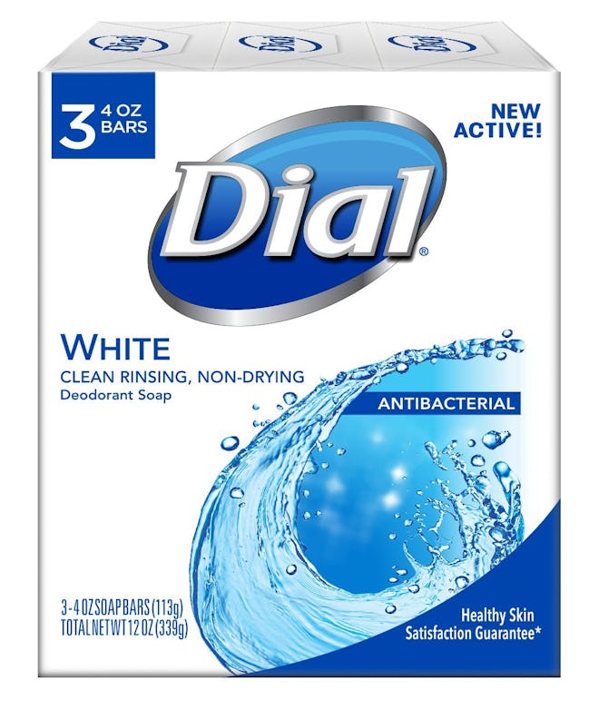 Dial White Antibacterial Soap, 4 Oz. (4-Pack) 