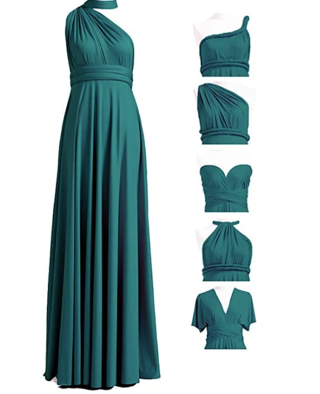 72STYLES Convertible Infinity Dress With Bandeau