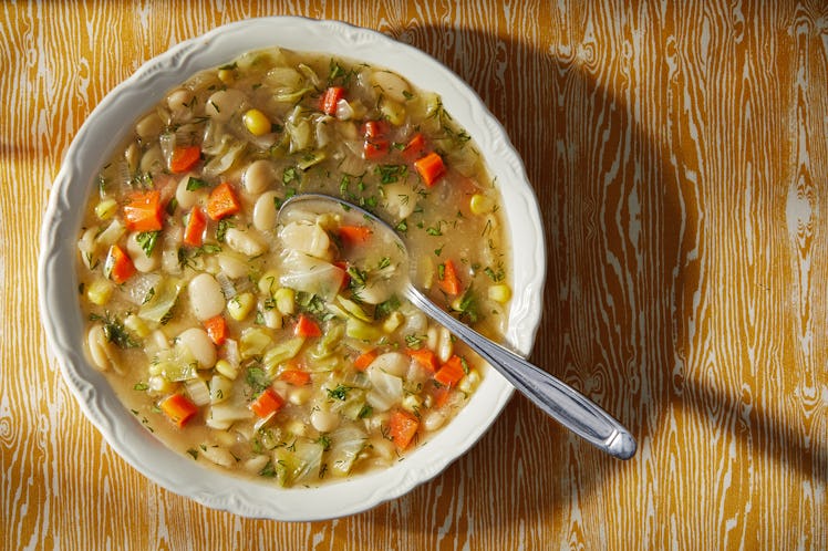 vegetable and bean soup 