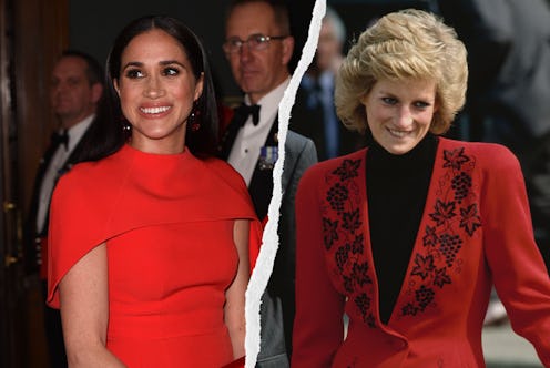 Meghan Markle and Princess Diana