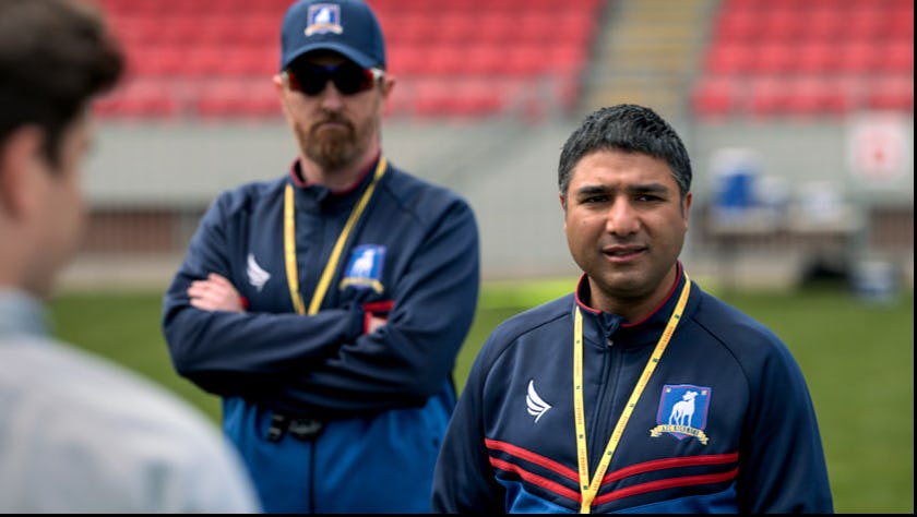 Nick Mohammed is a proud dad.