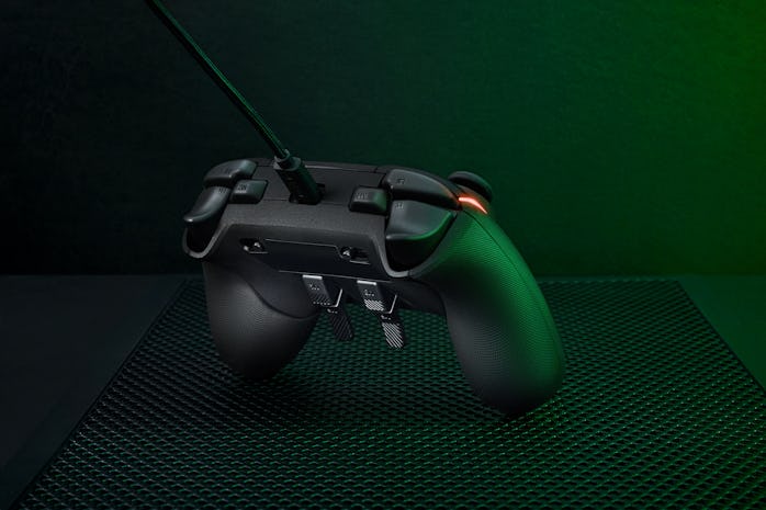 Razer Wolverine V2 Chroma controller with extra programmable buttons.