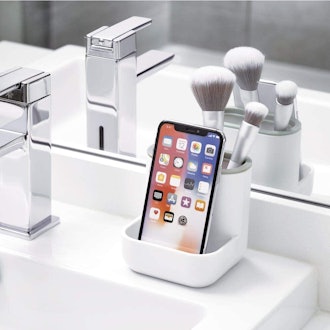 iDesign Makeup Brush and Phone Holder