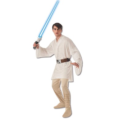 Man wearing Luke Skywalker costume