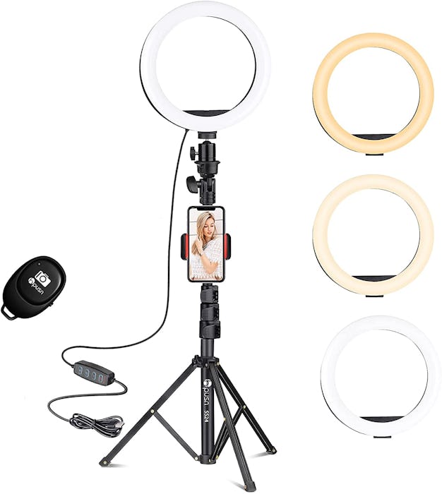 HPUSN Ring Light with Tripod