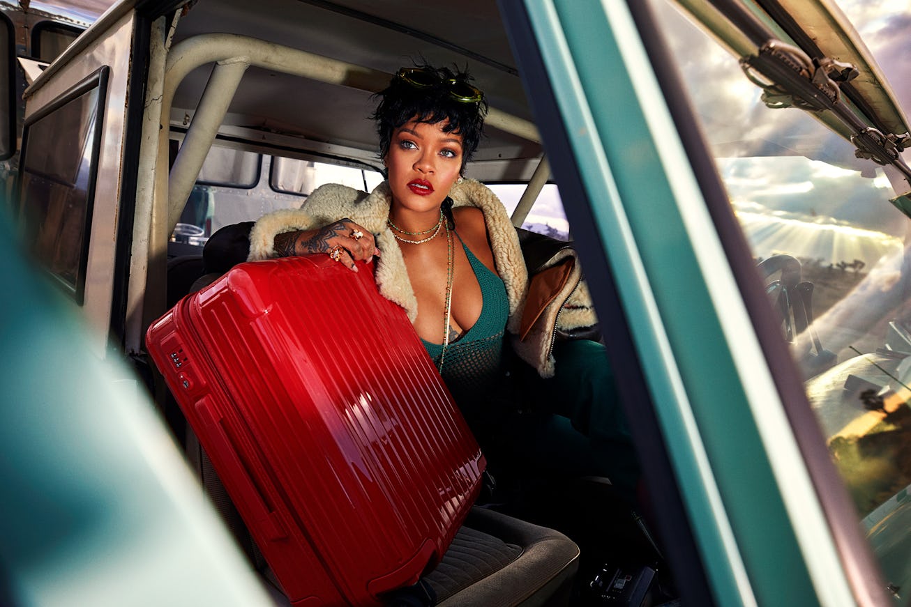 Rihanna for Rimowa.