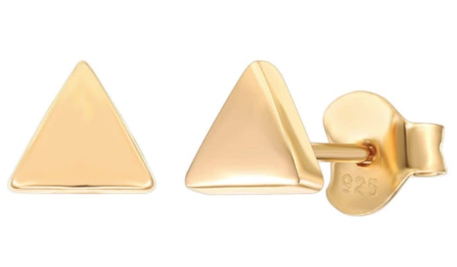 PAVOI 14K Gold Plated Stud Earrings 