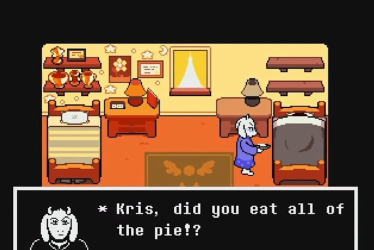 deltarune chapter 2 toriel pie