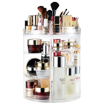 AMEITECH Rotating Cosmetic Storage Display Case