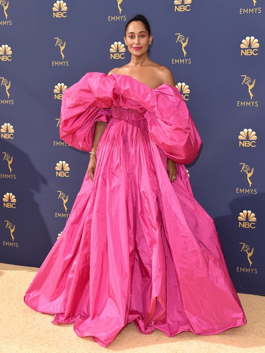 Tracee Ellis Ross at 2018 Emmys red carpet