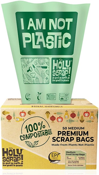 Holy Scrap! Compostable Trash Bags (50-Count)