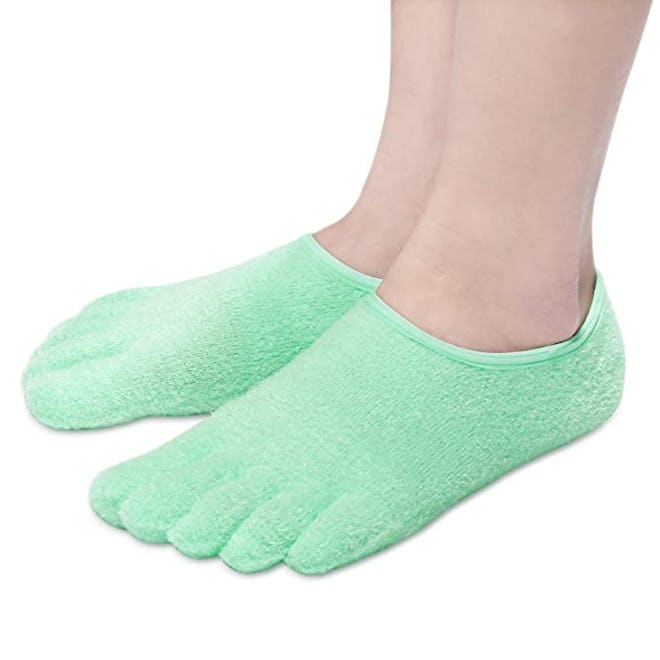 Codream 5-Toe Moisturizing Gel Socks