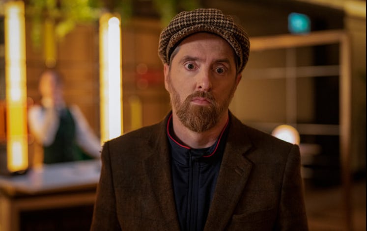 Brendan Hunt is a proud dad.