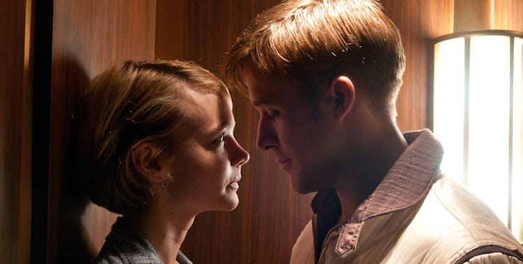Ryan Gosling and Carey Mulligan in the movie 'Drive'