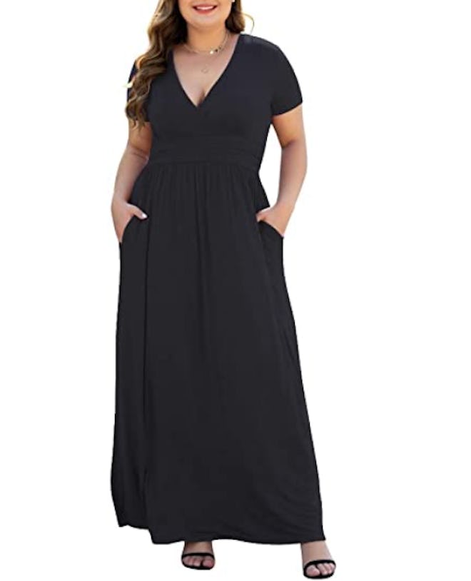 HAOMEILI Casual Maxi Dress