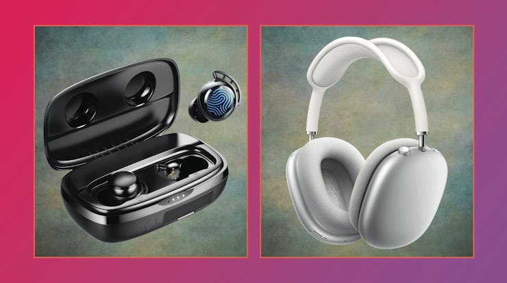 The best headphones for the apple watch, Tribit Wireless Earbuds and Apple AirPods Max