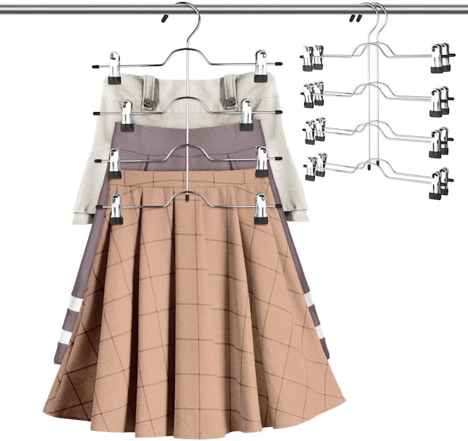 DOIOWN Cascading Skirt Hangers (3-Pack)
