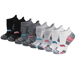 Saucony Women's Performance Heel Tab Athletic Socks (8-Pack)