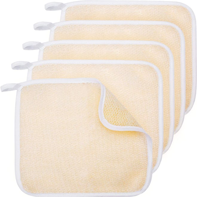 Tatuo Exfoliating Washcloths (5-Pack)