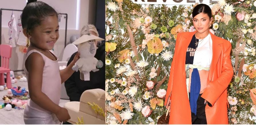 On Thursday, Jenner teased the launch of her new swimwear line, Kylie Swim,  with some help from Sto...