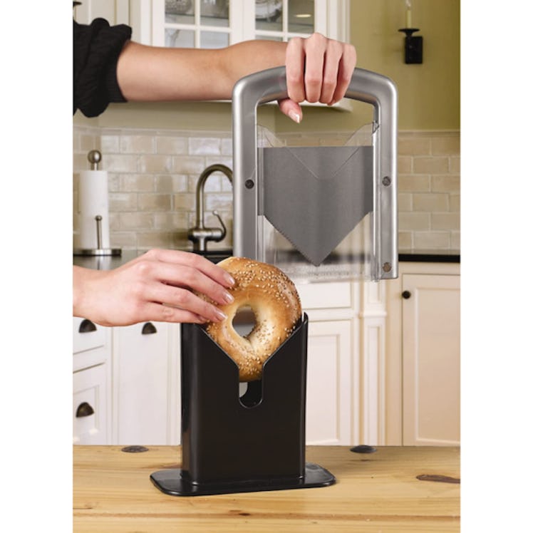 Hoan The Original Bagel Guillotine Universal Slicer