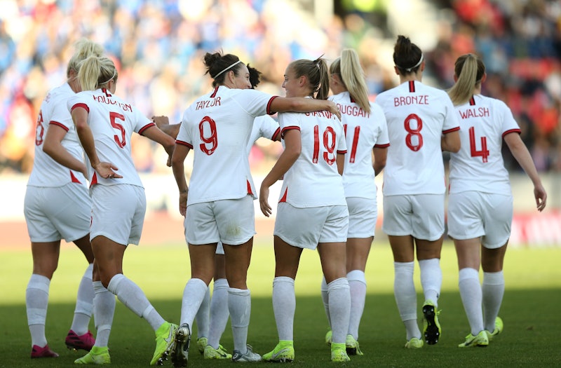 The England women's football team Norway v England, Women's International Friendly, Football,