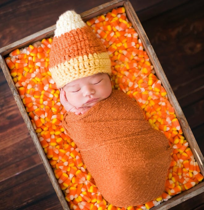 Candy Corn Baby Halloween Costume
