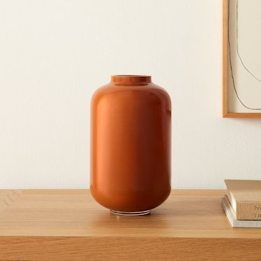 Mari Glass Vases - Rust