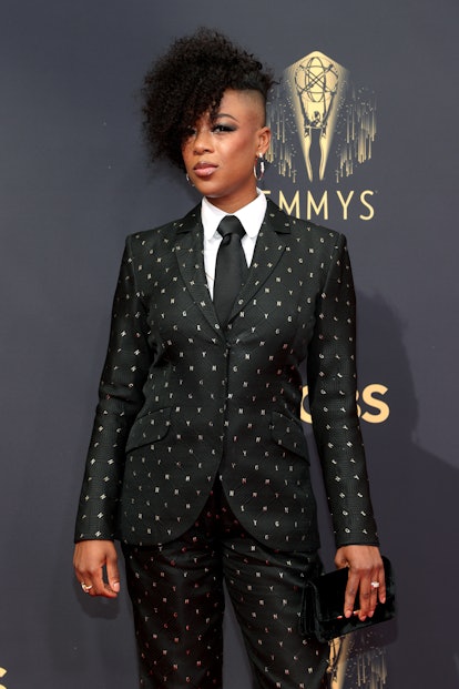 Samira Wiley attends the 73rd Primetime Emmy Awards at L.A. LIVE on September 19, 2021 in Los Angele...