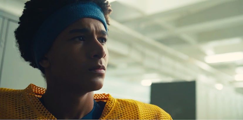 Jaden Michael stars as young Colin Kaepernick in Netflix's 'Colin in Black & White.'