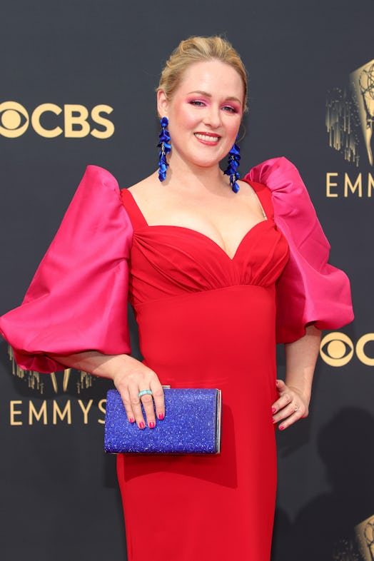 Ariel Dumas attends the 73rd Primetime Emmy Awards at L.A. LIVE on September 19, 2021 in Los Angeles...
