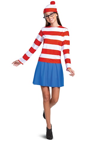 Where's Waldo Classic Wenda Costume for Adults