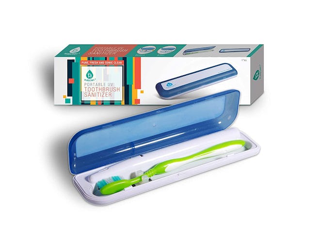 Travel UV Toothbrush Sanitizer Case