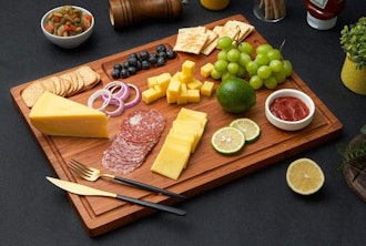 Allsum Large Bamboo Wood Cutting Board