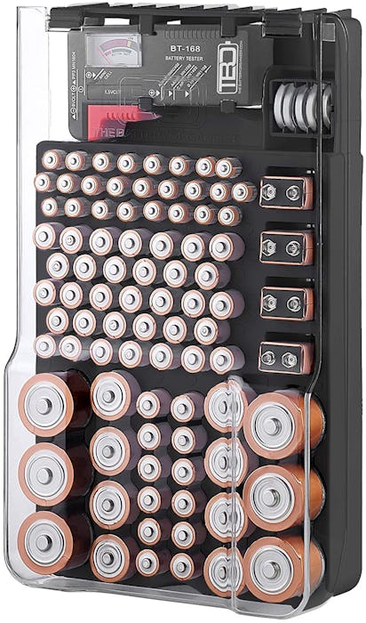 The Battery Organizer Storage Case