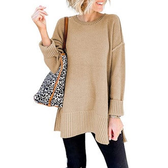 VTSGN Side Slit Pullover Sweater