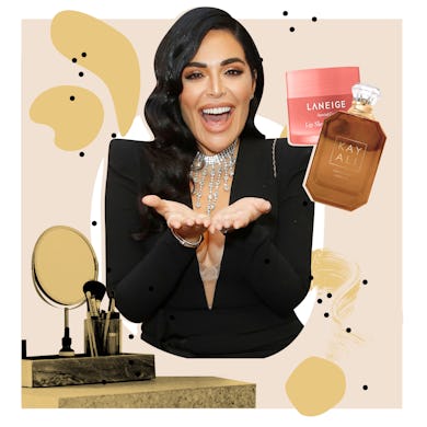 Mona Kattan’s beauty routine and skin care essentials.