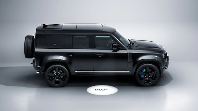 Land Rover is releasing a James Bond-edition of the Defender V8, to coincide with the upcoming film.