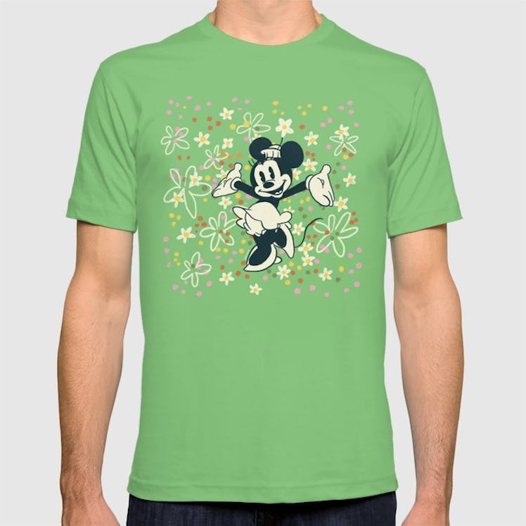 This Society6 x Disney Minnie Mouse Collection tee is perfect to wear to the Disney Parks. 